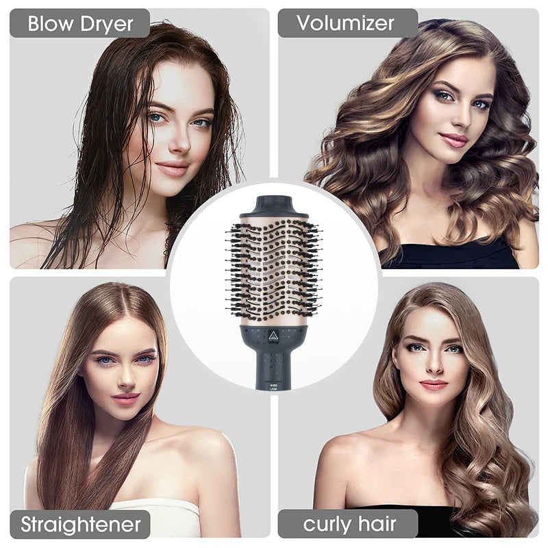 Airstra™ - Anti-Frizz Hot Air Straightening Brush