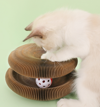 Scratchora™ - No-Crumbs Transformable Cat Toy