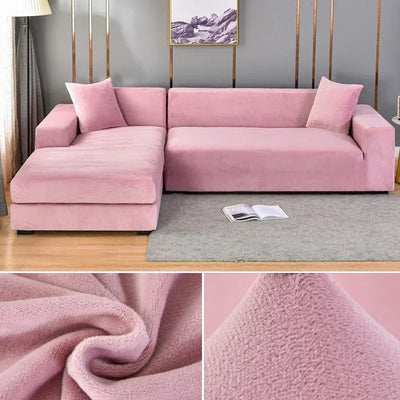 Comfelle™ - Luxury Velvet Stretch Sofa Cover