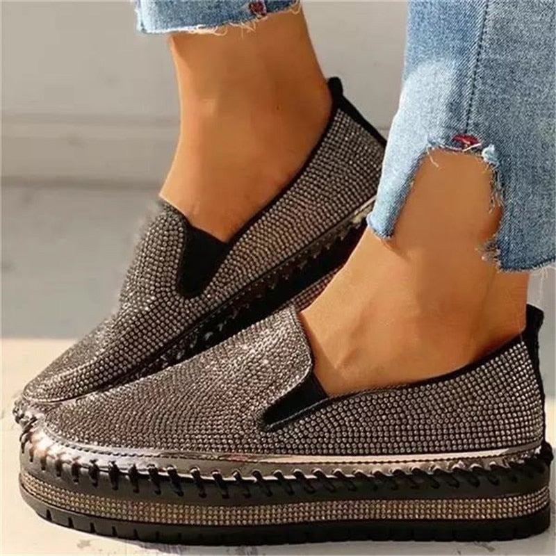 Camille™ - Luxurious Orthopedic Loafers with Rhinestones (50% OFF)