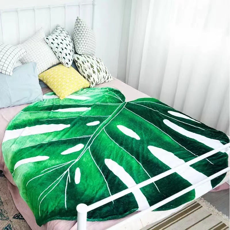 Leaf Blanket - The charming blanket with the unique design