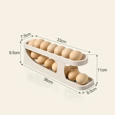 EggFlow™ - Rollable Egg Holder for the Kitchen