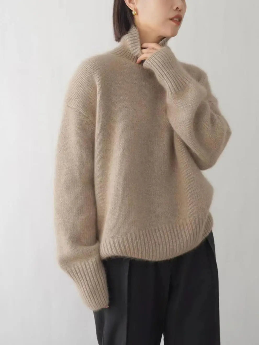 Evadne™ - Casual Soft Warm Knit Sweater (50% OFF)