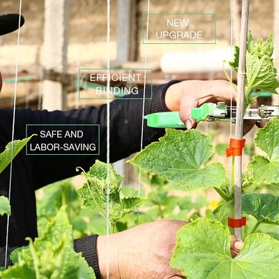 GrowGrip™ - Hand Tying Machine for Garden Plants