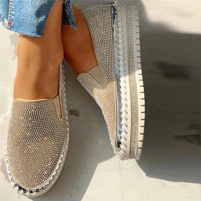 Camille™ - Luxurious Orthopedic Loafers with Rhinestones (50% OFF)