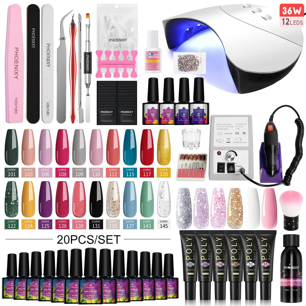 Nailure™ - Ultimate Nail Art & UV Gel Kit