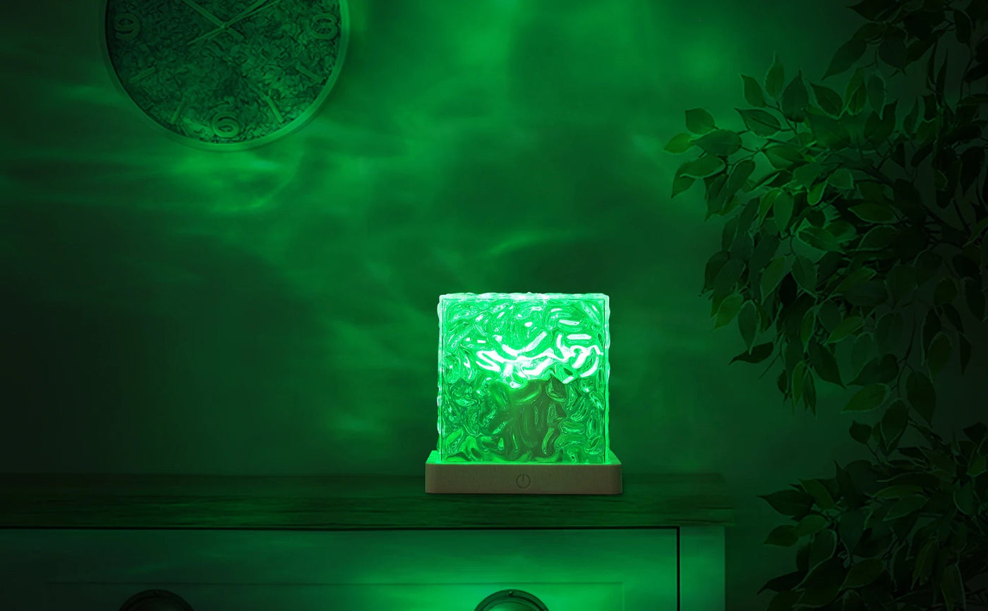 AquaGlow Wave™ – Ocean Water Projector Night Light