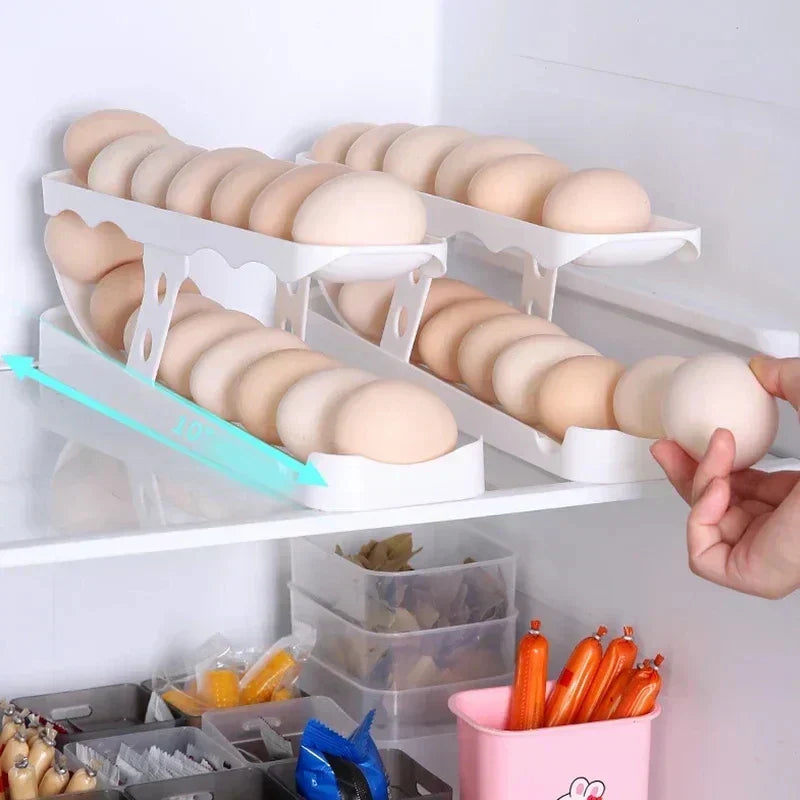 EggFlow™ - Rollable Egg Holder for the Kitchen