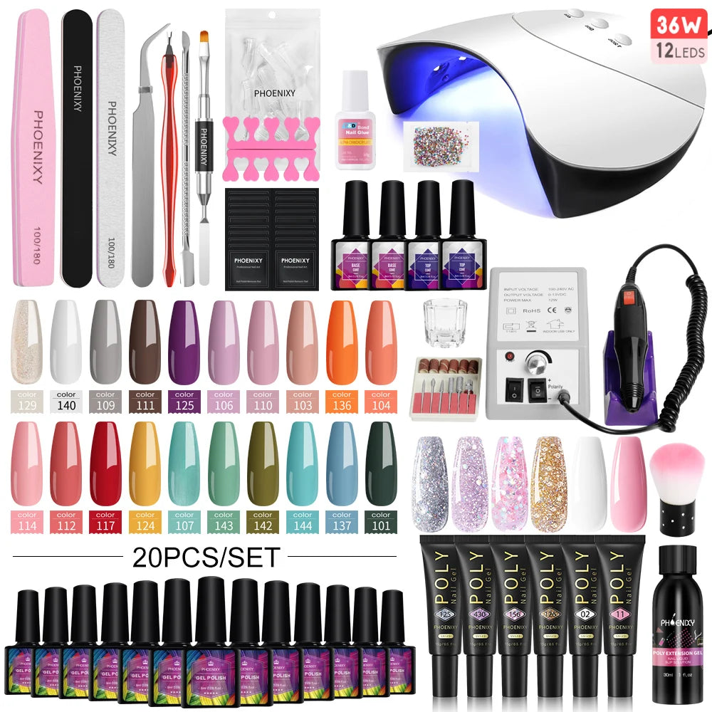 Nailure™ - Ultimate Nail Art & UV Gel Kit