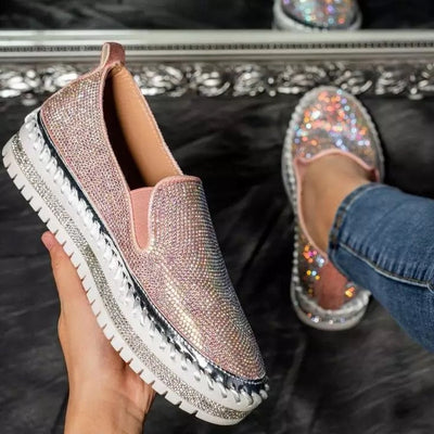 Camille™ - Luxurious Orthopedic Loafers with Rhinestones (50% OFF)