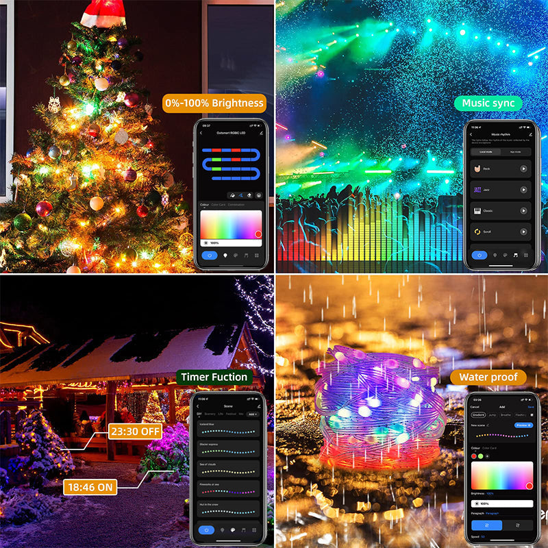 GlowNetLight™ Smart Fairy RGB Lights (50% OFF)