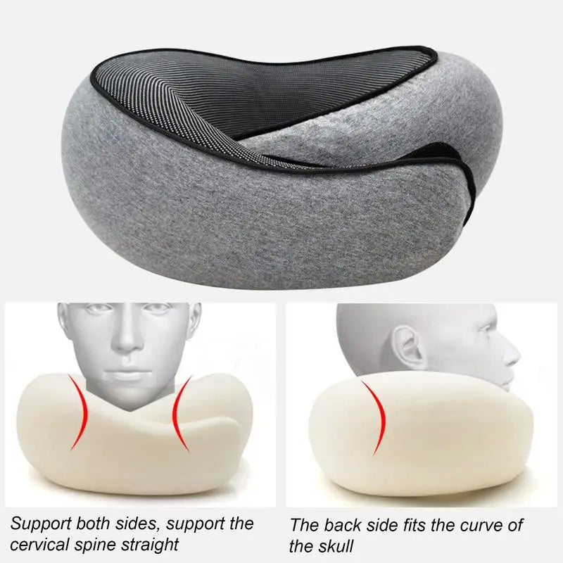 Aero™ - Ergonomic Memory Foam Travel Pillow