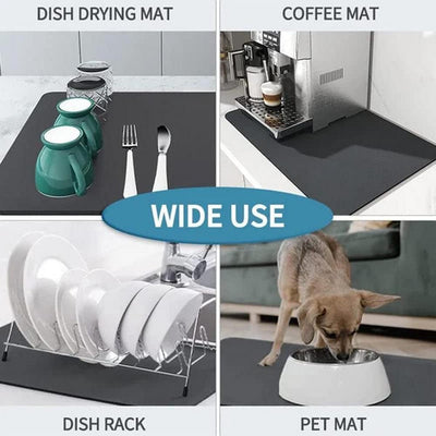 UltraDry™ - Super Absorbent Kitchen Drain Mat (50% OFF)