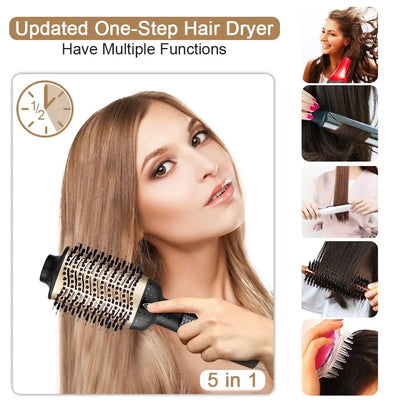 Airstra™ - Anti-Frizz Hot Air Straightening Brush