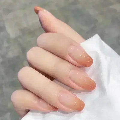 Lustrella™ - Stylish Short Fake Nails Set