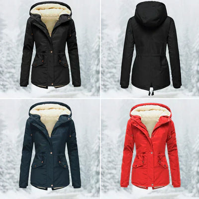 Dolores™ - Women's Hooded Jacket with Drawstring (50% DISCOUNT)