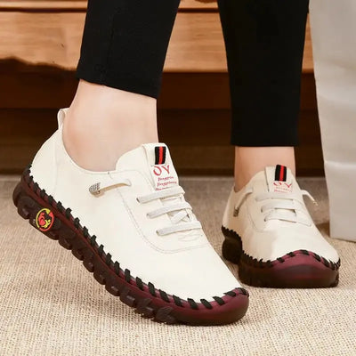 Elvanna™ - Soft Leather Casual Women's Sneakers