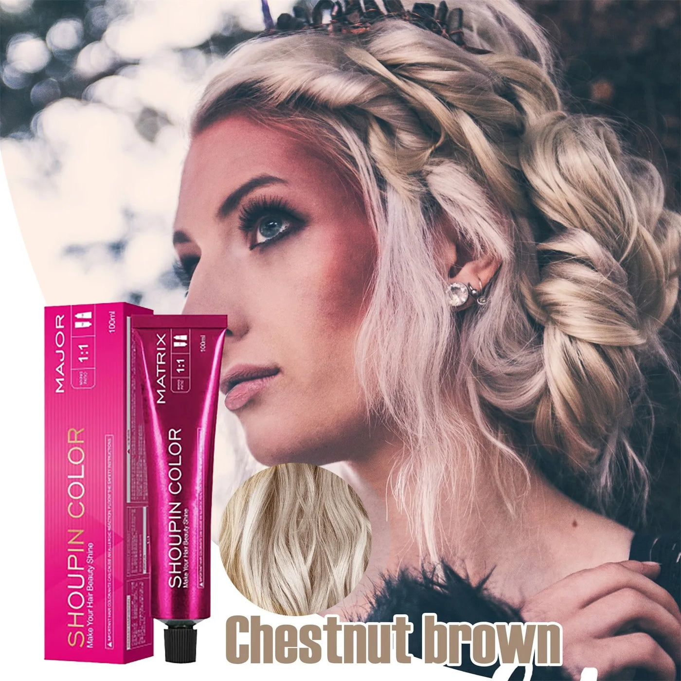 Stravix™ - Single Hair Coloring Shampoo in Bold Shades