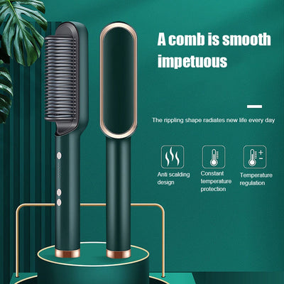 HotComb™ - 2-in-1 Hair Straightener Comb