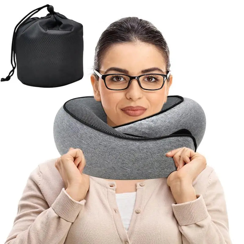 Aero™ - Ergonomic Memory Foam Travel Pillow