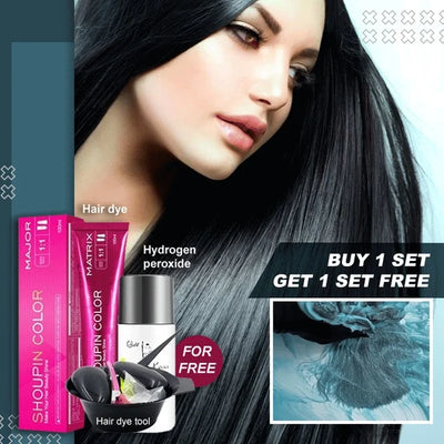 Tintelle™ - Permanent Gray Coverage Hair Dye Set (1+1 FREE)