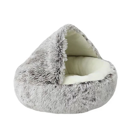 CatBed™ - Plush Hooded Cat Cocoon (50% DISCOUNT)