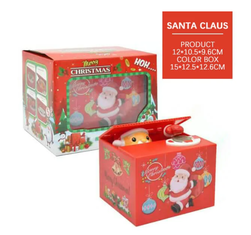 SantaCoinSaver™ - Pop-Up Coin Piggy Bank (50% DISCOUNT)