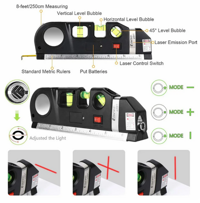 LevelEase™ – Precision Laser Measurement (50% DISCOUNT)