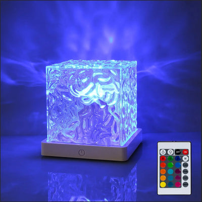 AquaGlow Wave™ – Ocean Water Projector Night Light