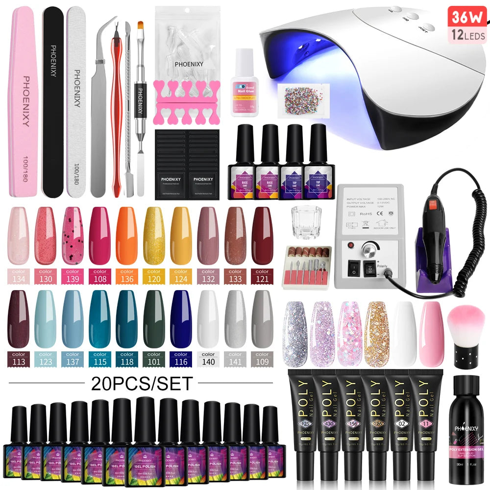 Nailure™ - Ultimate Nail Art & UV Gel Kit