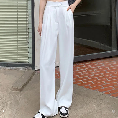 Kenna™ - Stylish Korean Button High Waist Pants