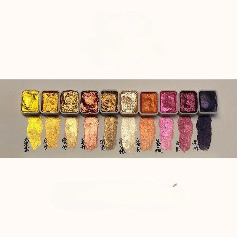 Lustrelle™ - Solid Watercolor Set for Nails & Art