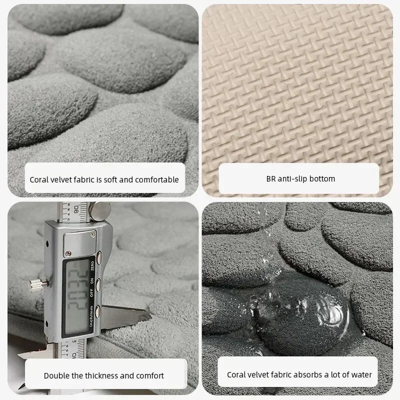 Florelle™ - Thick Absorbent Coral Fleece Foot Mat