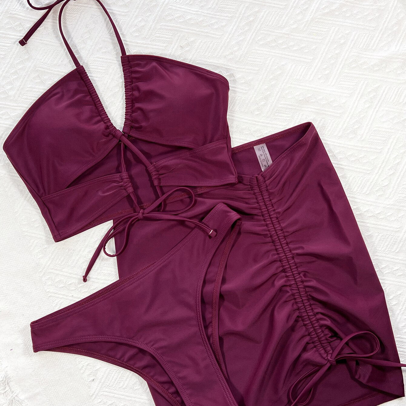 Modioza Sexy Three-Piece Swimsuit