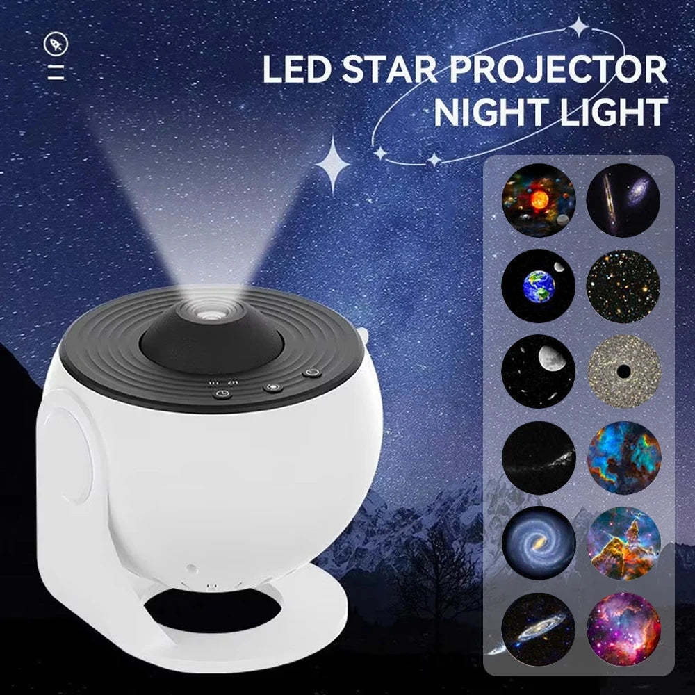 Stellara™ - Multi-Mode Galaxy Star Projector Lamp