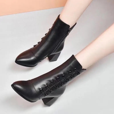 Cathy™ - Ethnically Elegant Heeled Boots (50% DISCOUNT)