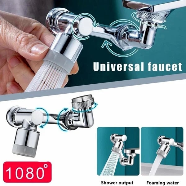 AquaTwist™ - Rotatable 1080° Robot Arm Faucet (50% DISCOUNT)