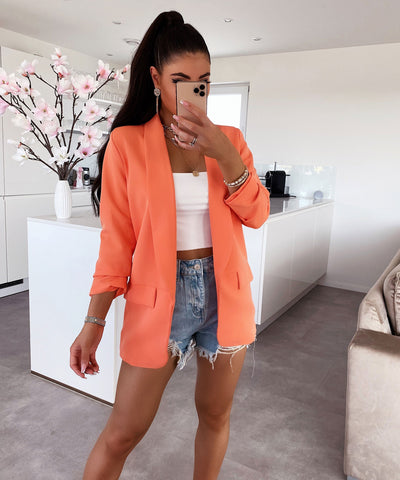 Mykonos Orange Blazer