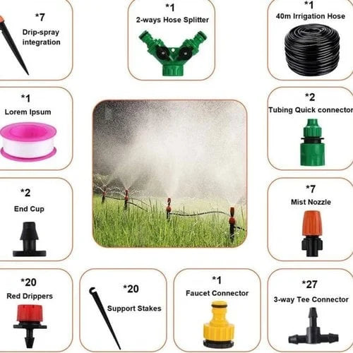 AutomatiMist™ - Automatic Irrigation System with Mist Cooling (50% DISCOUNT)