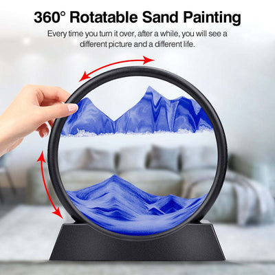 ZenWave™ - Perfect Gift 3D Hourglass Deep Sea Sand Scene