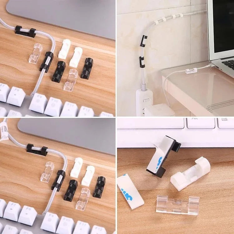 ClipCrafter™ - Self-Adhesive Cable Organizer (50% DISCOUNT)