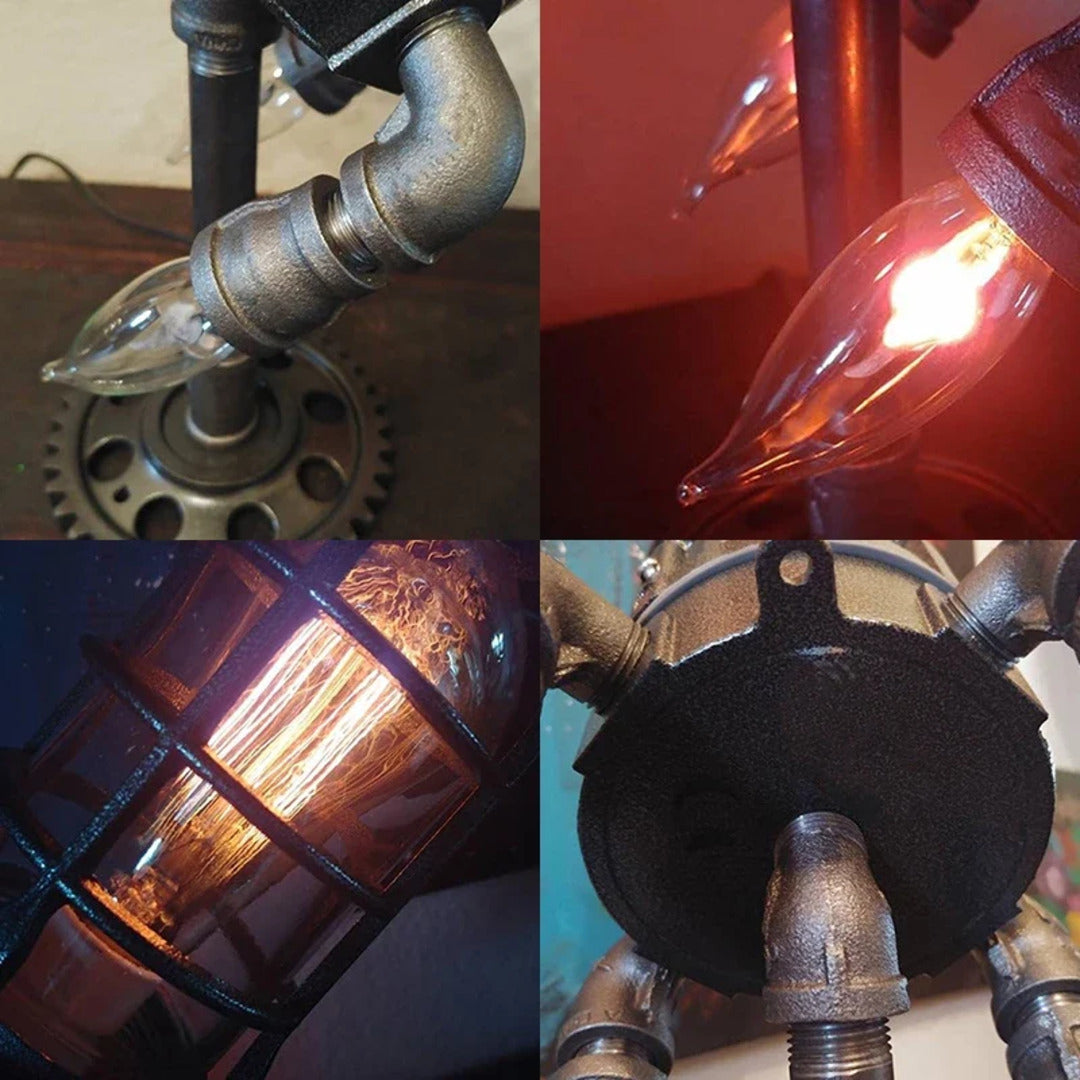 50% DISCOUNT | RocketLight™️ Steampunk Rocket Lamp