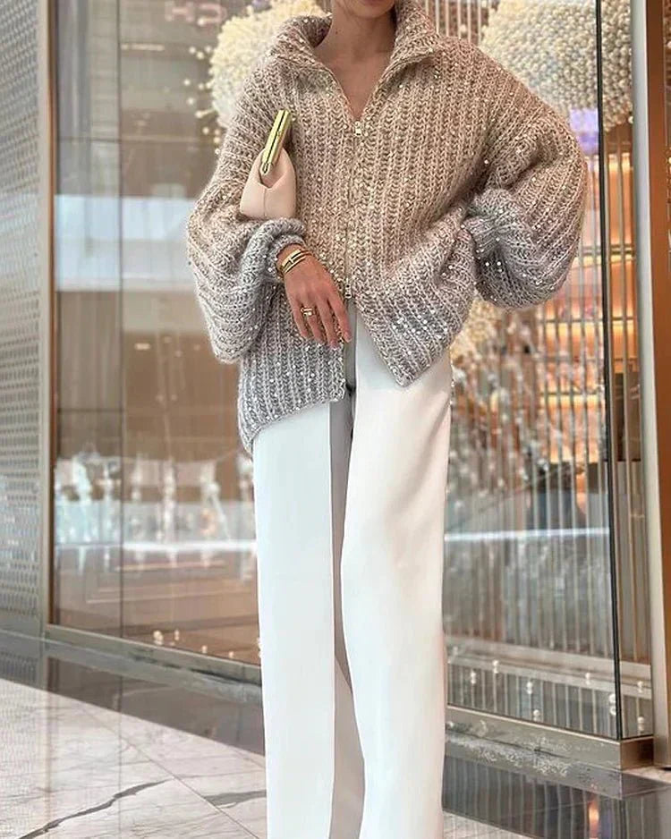 Elestren™ Shimmering Elegance Sweater (50% DISCOUNT)