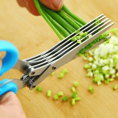 UltraCutter™ Salad Scissors with 5 Blades 1+1 FREE