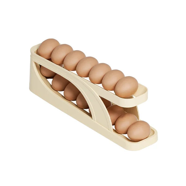 EggRack™ - Automatic Rolling Holder for Egg Stacks (50% DISCOUNT)