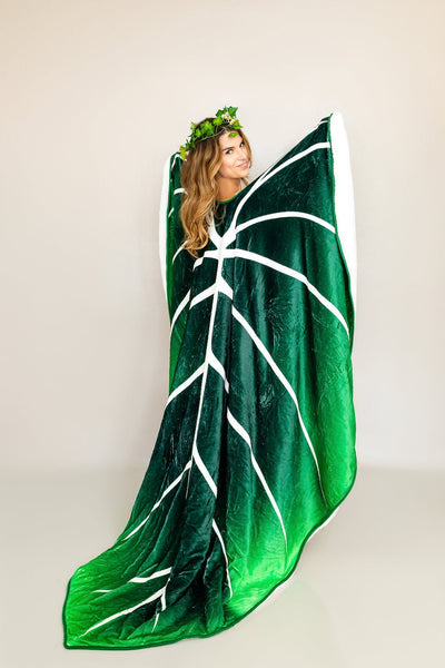 Leaf Blanket - The charming blanket with the unique design