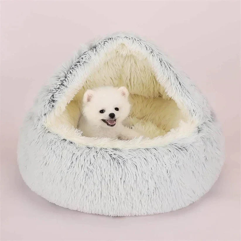 CatBed™ - Plush Hooded Cat Cocoon (50% DISCOUNT)