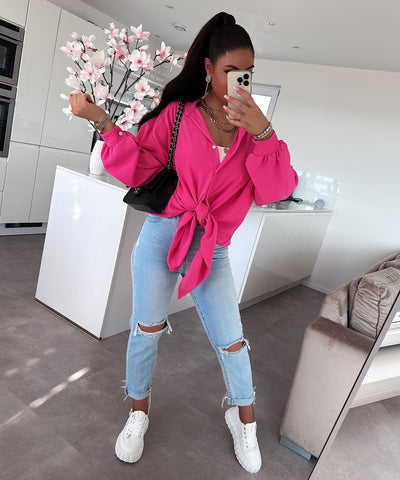 Luciana Pink Blouse