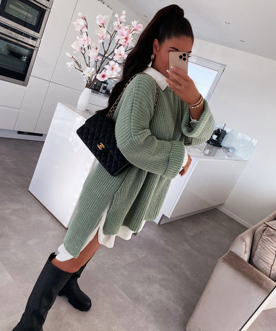 Oversized Pullover Elsa Pistachio