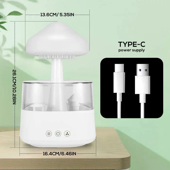 MistMystic™ - Magic Rain Mushroom Cloud Humidifier (50% DISCOUNT)